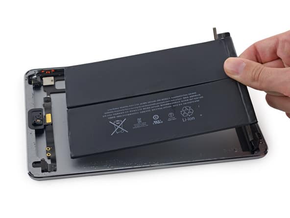 iPad Battery Replacement Finding